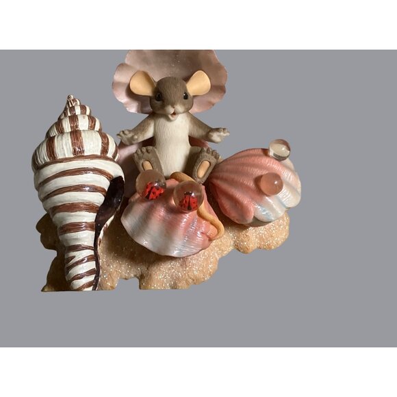 Fitz and Floyd Charming Tails Happy as a Clam Figurine Nautical Theme - Picture 6 of 10